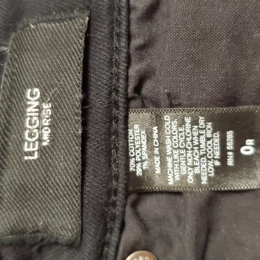 Express Jean Legging High Rise 0 - Picture 5 of 5